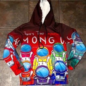 Among Us Imposter Pullover Shirt top medium 10